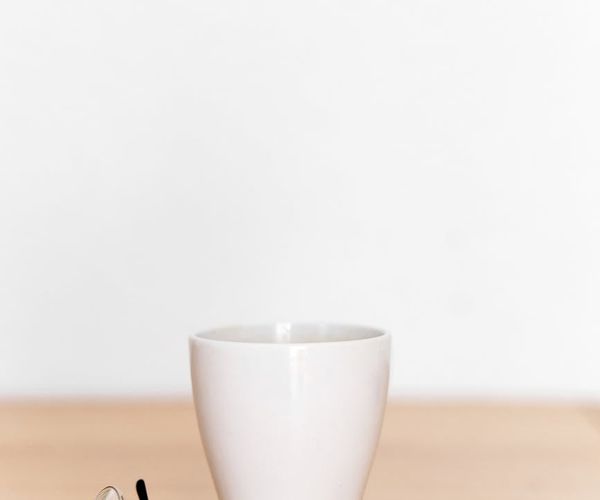 A calm and organized home corner ready for a daily exercise routine.